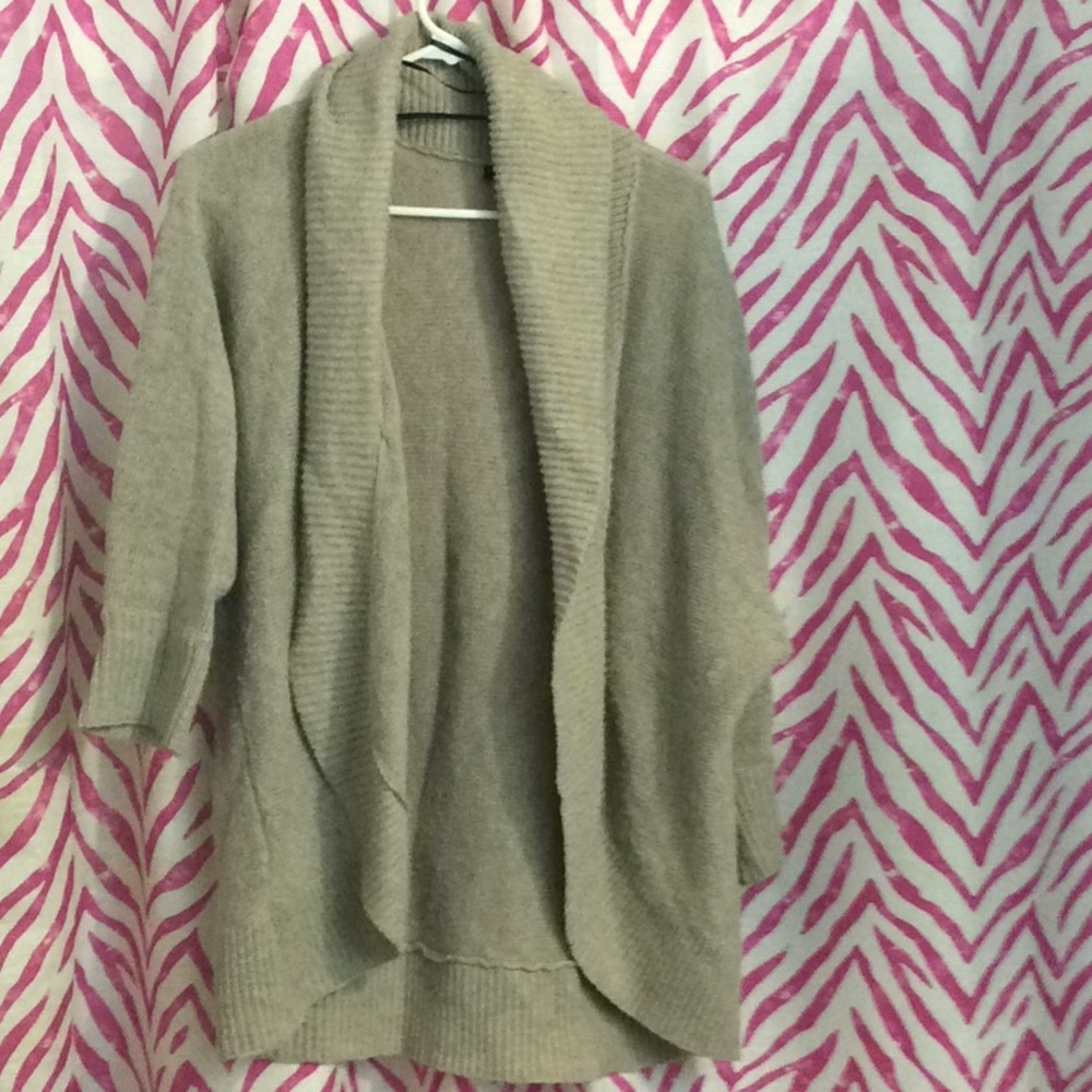 Lightish brown color cardigan